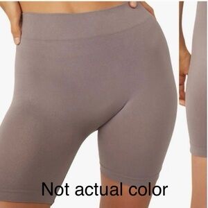 FREE PEOPLE Intimately Free People Sage Green Bike Shorts Size M/L